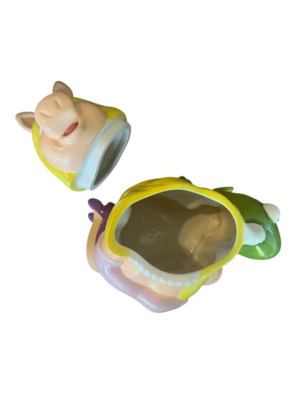 Disney The Muppets Miss Piggy & Kermit Cookie Jar by Muppets Holding Company LLC